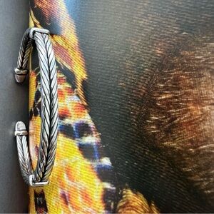 Sterling Silver Open Cuff Bangle Bracelet